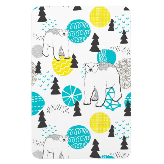 Polair beer magneet (Verticaal)