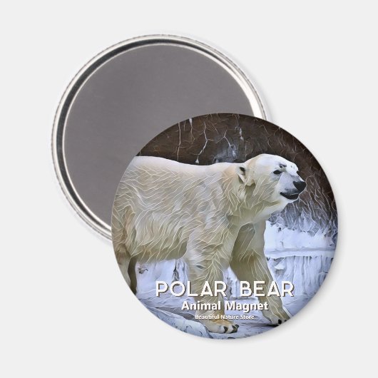 Polair Beer Magneet (Voorkant / Achterkant)