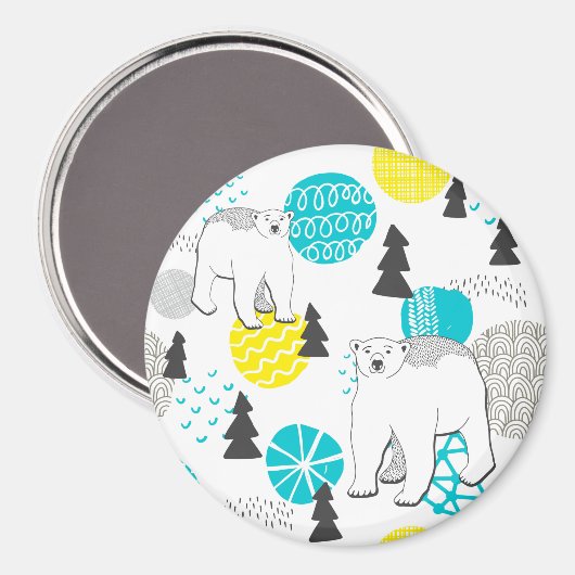 Polair beer magneet (Voorkant / Achterkant)