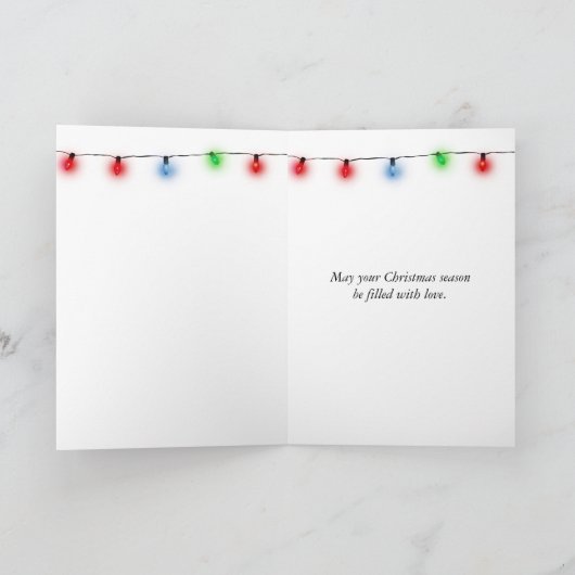 Polair Beer met poten die een hart vormen Kaart (Binnen)