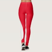 Polair Beer met Red Pset Scarf Red Leggings (Achterkant)