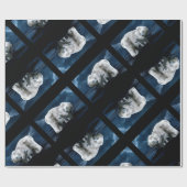 Polair Beer - Mirrored Black Cadeaupapier (Vlak)