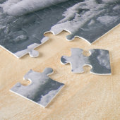 Polair Beer op Arctisch Zee Ice in Svalbard Legpuzzel (Zijkant)