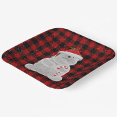 Polair Beer op buffelstang Papieren Bordje (Gebogen)