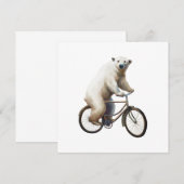 Polair Beer op fiets (Voorkant / Achterkant)