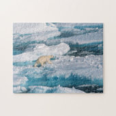 Polair Beer op het Zee Legpuzzel (Horizontaal)