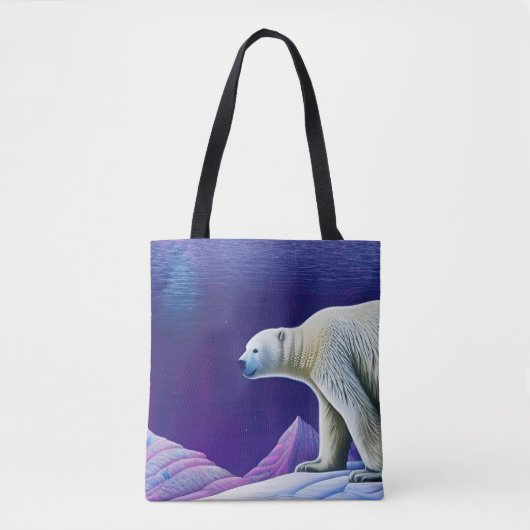 Polair Beer op Icetote Tote Bag (Voorkant)