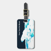 Polair Beer op ijs Bagagelabel (Voorkant verticaal)