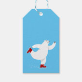 Polair Beer op ijs Cadeaulabel (Voorkant)