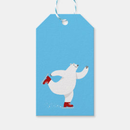 Polair Beer op ijs Cadeaulabel