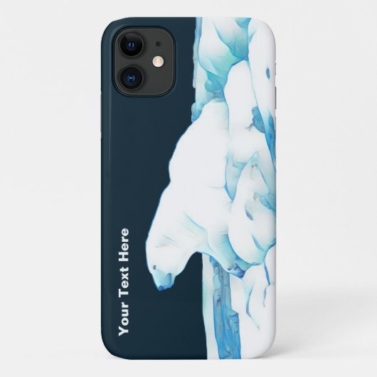 Polair Beer op ijs Case-Mate iPhone Case (Achterkant)