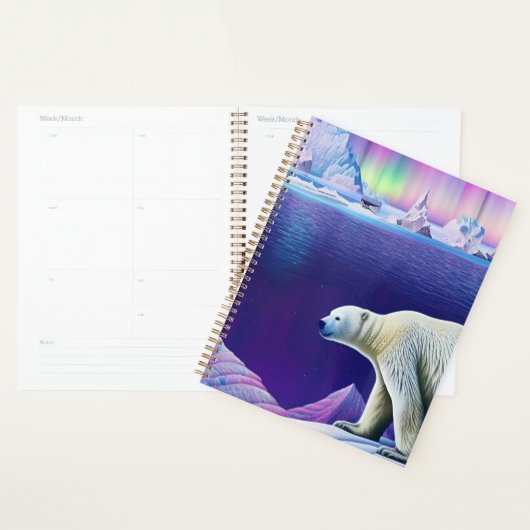 Polair Beer op ijs Planner (Display)