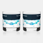 Polair Beer op ijs Whisky Glas (Links)