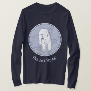 Polair Beer op ijsschilderen - Oorspronkelijke Wil T-shirt