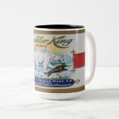 Polair Beer op ijsverpakking Tweekleurige Koffiemok (Voorkant rechts)