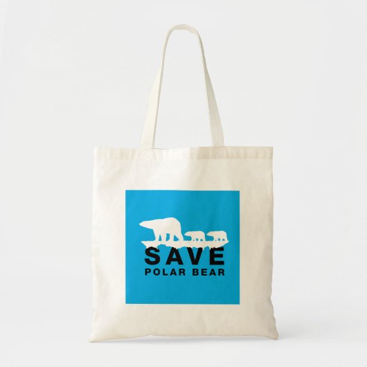 Polair Beer opslaan Tote Bag (Voorkant)
