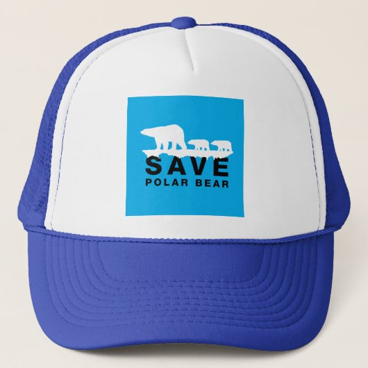 Polair Beer opslaan Trucker Pet (Voorkant)