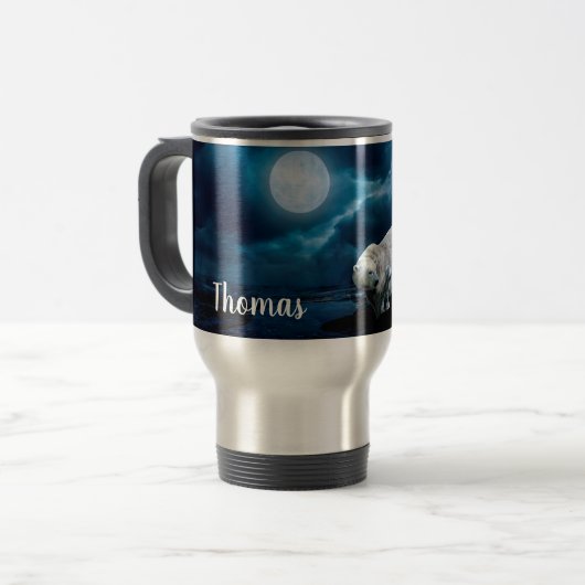 Polair Beer Reisbeker (Voorkant links)