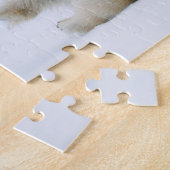 Polair beer rolt in sneeuw, Noorwegen Legpuzzel (Zijkant)