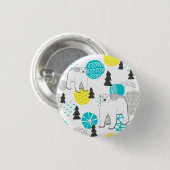 Polair beer ronde button 3,2 cm (Voorkant /achterkant)