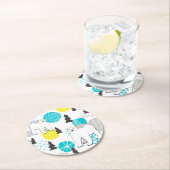 Polair beer ronde kartonnen onderzetter (Insitu)