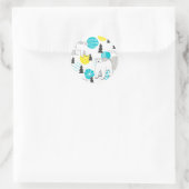 Polair beer ronde sticker (Tas)