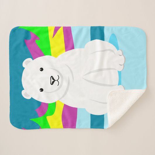 Polair Beer Sherpa Deken (Voorkant (horizontaal))