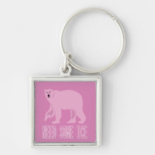 Polair beer sleutelhanger (Voorkant)