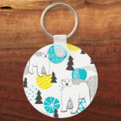 Polair beer sleutelhanger (Voorkant)