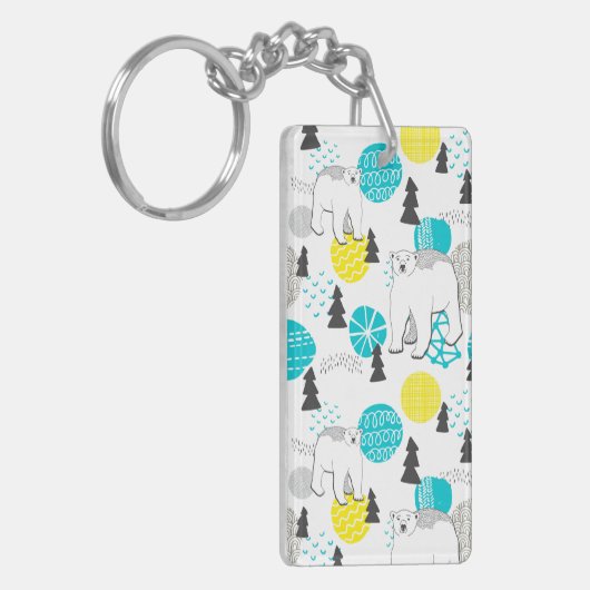 Polair beer sleutelhanger (Voorkant Links)