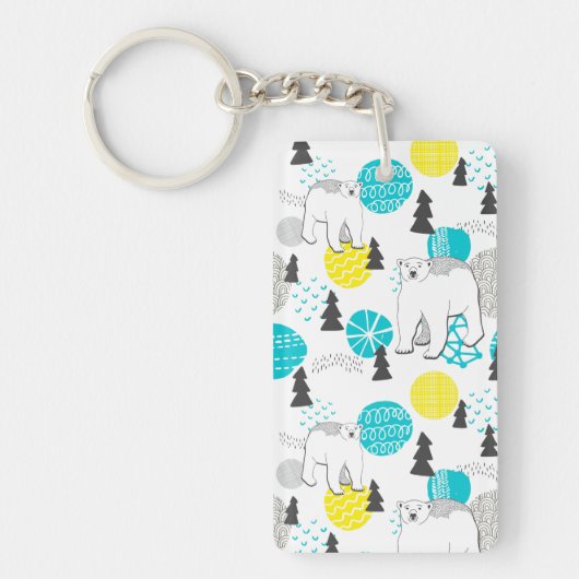 Polair beer sleutelhanger (Voorkant)