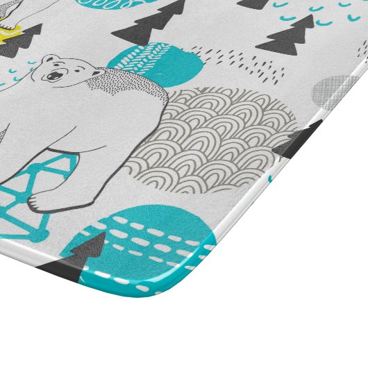 Polair beer snijplank (Hoek)