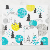 Polair beer sparkling wijnetiket (Enkel label)