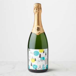 Polair beer sparkling wijnetiket