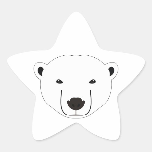 Polair Beer Ster Sticker (Voorkant)
