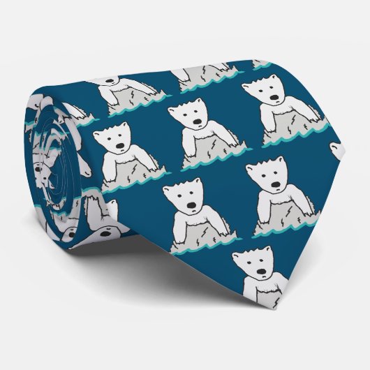 Polair Beer Stropdas (Opgerold)