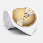 Polair Beer Stropdas w. Cub Stropdas Wildlife Art  (Opgerold)