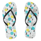 Polair beer teenslippers (Voetbed)