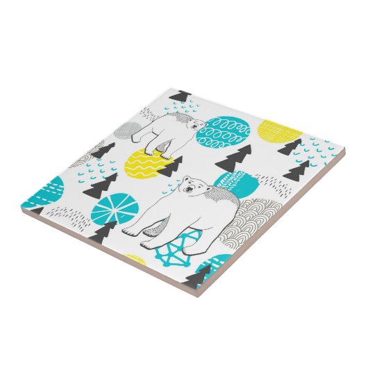 Polair beer tegeltje (Zijkant)