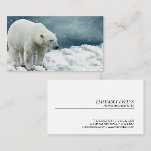 Polair Beer Visitekaartje (Voorkant / Achterkant)