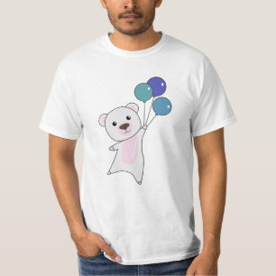 Polair Beer vliegt met ballonnen die kalveren T-shirt