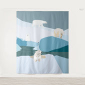 polair beer wandkleed (Voorkant)