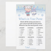 polair beer Wat zit er in je handtas? (Voorkant / Achterkant)