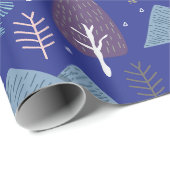 Polair Beer | Winter Arctic Adventure | Blauw Cadeaupapier (Rol Hoek)