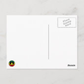 Polair Beer zwemmen op zijn achterste Briefkaart (Achterkant)