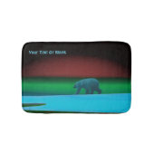 Polair licht Beer Badmat (Voorkant)