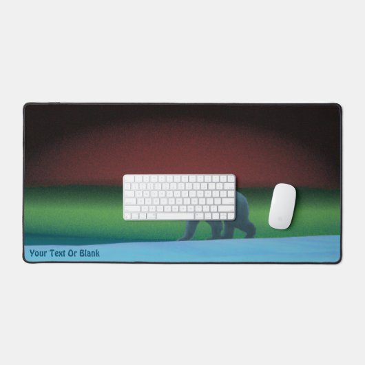 Polair licht Beer Bureaumat (Keyboard & Muis)