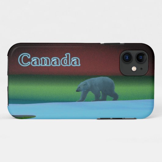 Polair licht Beer Case-Mate iPhone Case (Achterkant (horizontaal))