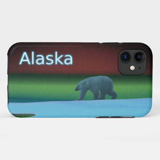 Polair licht Beer Case-Mate iPhone Case (Achterkant (horizontaal))