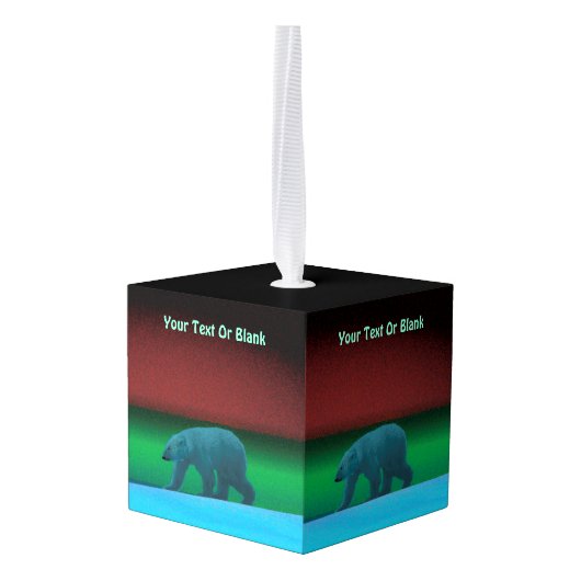 Polair licht Beer Decoratie (Achter hoekig)